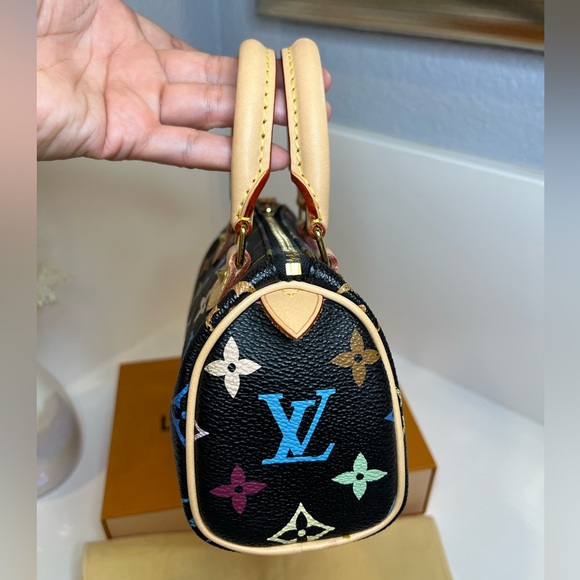 🎀LOUIS VUITTON MINI SPEEDY MULTICOLOR - Picture 9 of 16